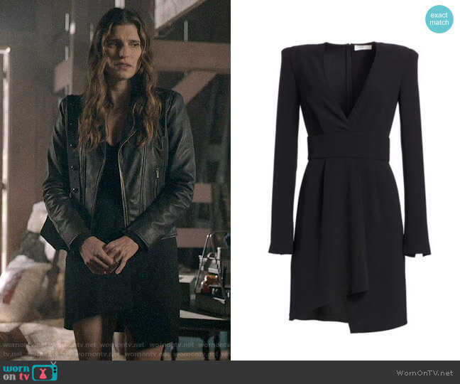 A.L.C. Mara Dress worn by Rio (Lake Bell) on Bless This Mess