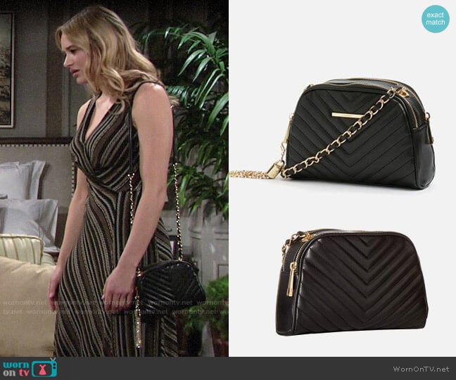 Aldo Dorolora bag worn by Summer Newman (Hunter King) on The Young and the Restless