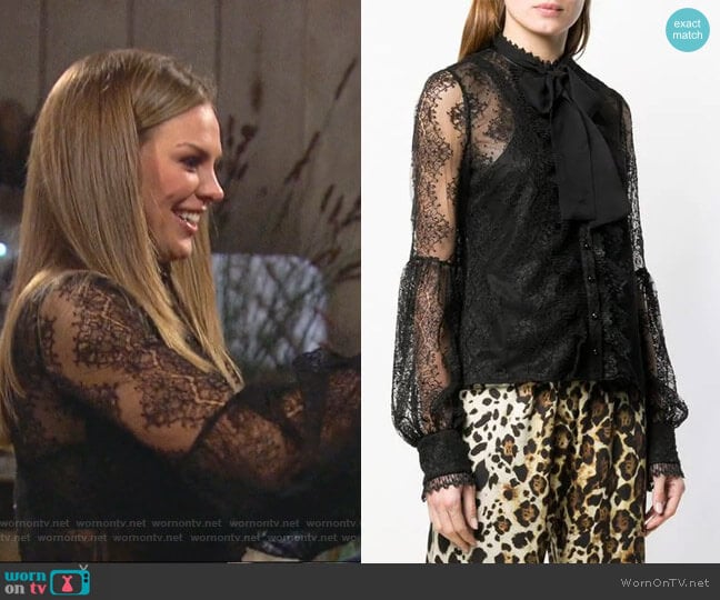 Alexis Charis Top worn by Hannah Brown on The Bachelorette