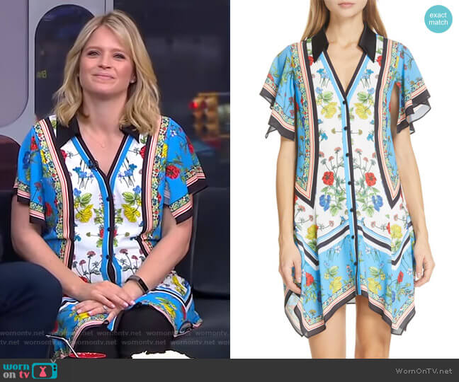 Alice + Olivia Conner Dress worn by Sara Haines on Good Morning America