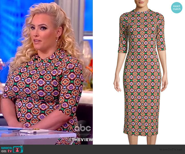 Alice + Olivia Delora Dress worn by Meghan McCain on The View