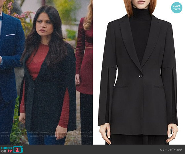 Bcbgmaxazria Gia Blazer worn by Mel Vera (Melonie Diaz) on Charmed