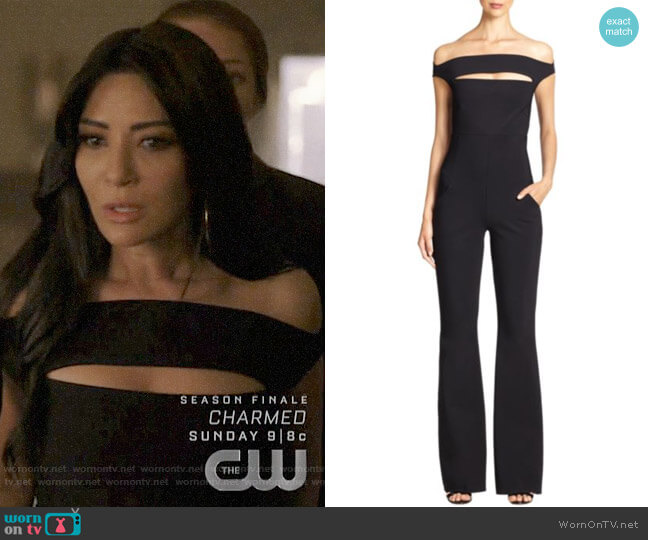 Chiara Boni La Petite Robe Rebecca Jumpsuit worn by Hermione Lodge (Marisol Nichols) on Riverdale