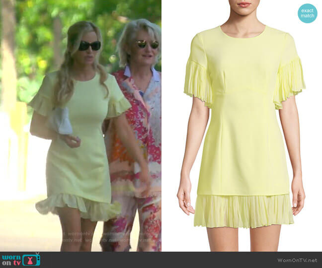 Cinq a Sept Rosaria Dress worn by Camille Grammer on The Real Housewives of Beverly Hills