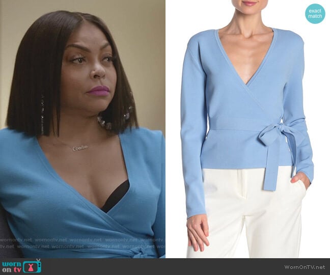 Diane von Furstenberg Linda Sweater worn by Cookie Lyon (Taraji P. Henson) on Empire