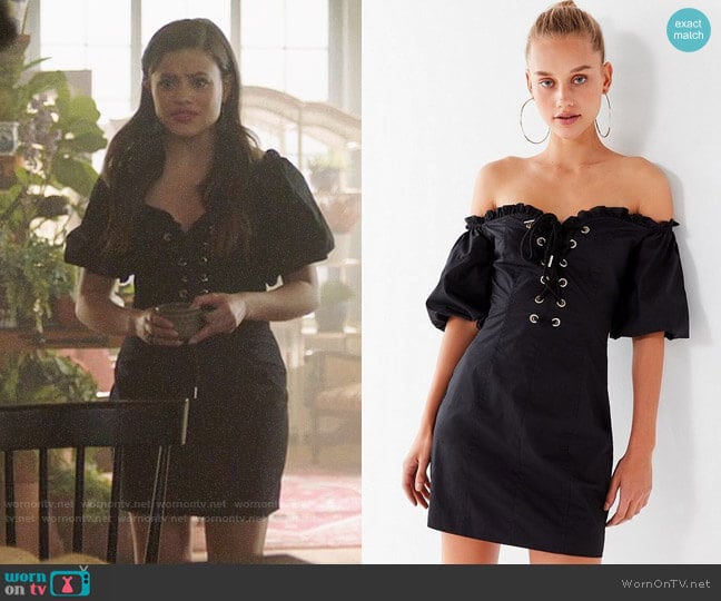 I.AM.GIA Alya Dress worn by Maggie Vera (Sarah Jeffery) on Charmed
