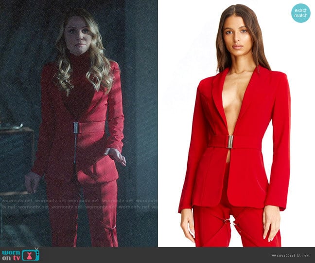 I.AM.GIA Synopsis Jacket worn by Charity (Virginia Williams) on Charmed