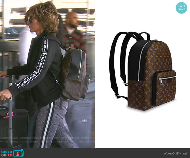 Louis Vuitton Josh Bag worn by Lisa Rinna on The Real Housewives of Beverly Hills