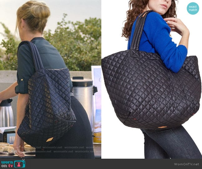 MZ Wallace Large Metro Tote worn by Jen Harding (Christina Applegate) on Dead to Me