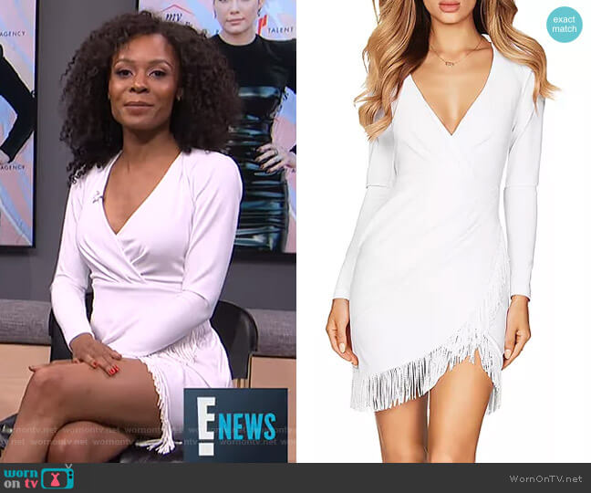 Nookie Fever Dress worn by Zuri Hall on E! News