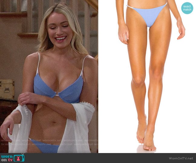 Onia Rochelle Bottoms worn by Flo Fulton (Katrina Bowden) on The Bold and the Beautiful