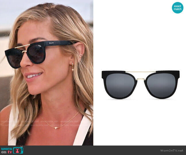 Quay Odin Sunglasses worn by Kristin Cavallari on Very Cavallari