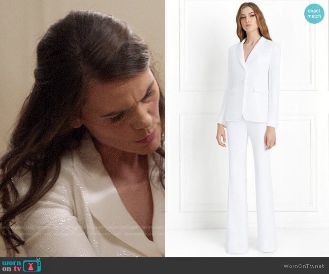 Rachel Zoe Amber Fluid Sequin Blazer worn by Marjorie Palmiotti (Clea DuVall) on Veep