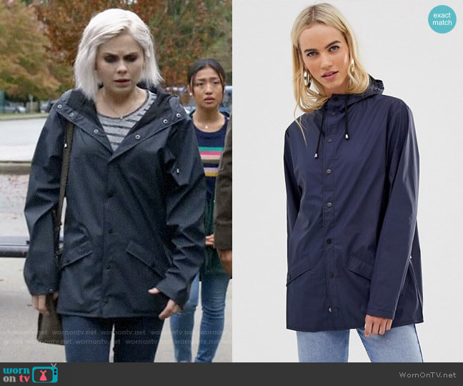 Rains Waterproof Jacket worn by Liv Moore (Rose McIver) on iZombie