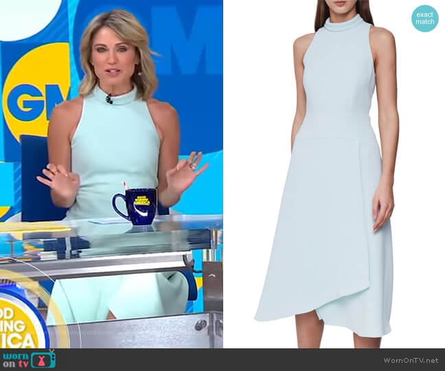Reiss Doriana Dress worn by Amy Robach on Good Morning America