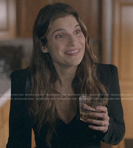 Rio’s black Pot Luck dress on Bless This Mess