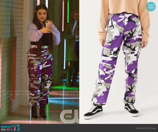 Rothco Two Tone Camo Pants worn by Maggie Vera (Sarah Jeffery) on Charmed