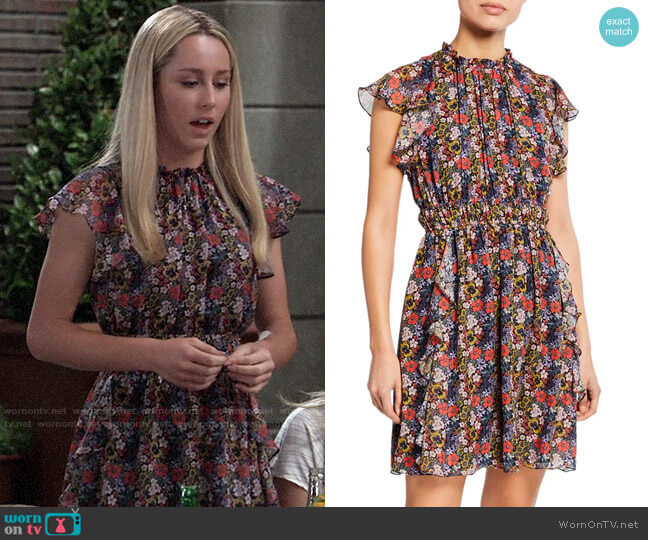 Shoshanna Amora Dress worn by Josslyn Jacks (Eden McCoy) on General Hospital
