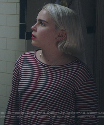 Annie’s striped long sleeve tee on Good Girls