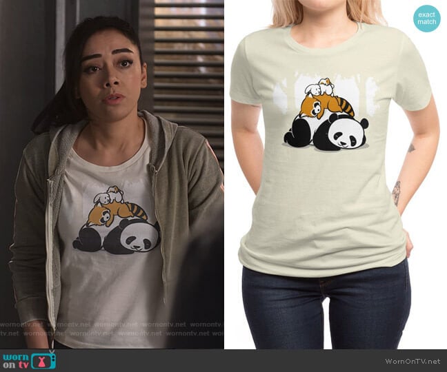 Chow Hon Lam Comfy Bed Tee worn by Ella Lopez (Aimee Garcia) on Lucifer