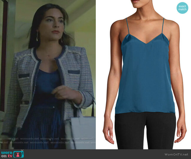 Tibi Mendini Camisole worn by Cristal Jennings (Daniella Alonso) on Dynasty