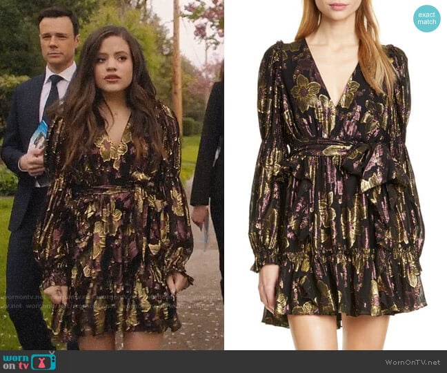 Ulla Johnson Ursa Dress worn by Maggie Vera (Sarah Jeffery) on Charmed