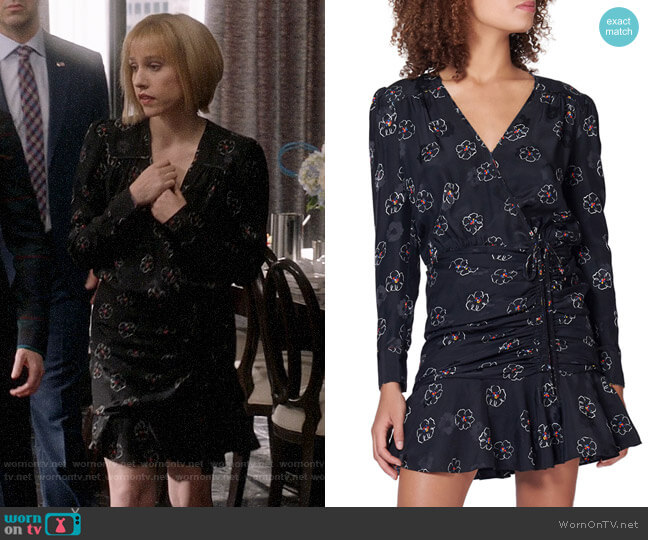 Veronica Beard Anders Dress worn by Catherine Meyer (Sarah Sutherland) on Veep
