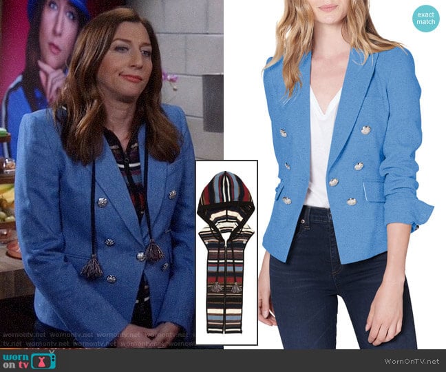 Veronica Beard Diego Jacket worn by Rosa Diaz (Stephanie Beatriz) on Brooklyn Nine-Nine