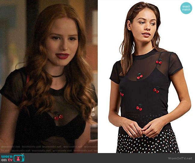 Volcom Cher Top worn by Cheryl Blossom (Madelaine Petsch) on Riverdale