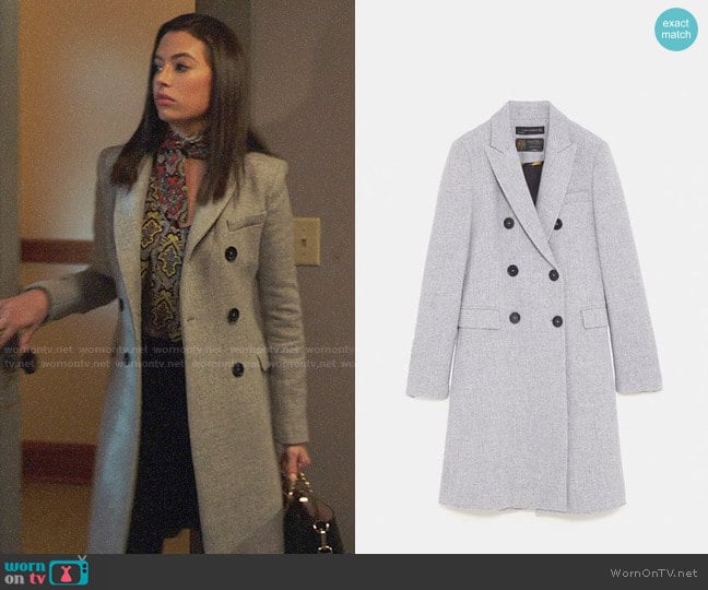 by Zara worn by Tessa (Chloe Bridges) on Charmed
