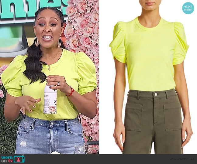 A.L.C. Kati Tee worn by Tamera Mowry on The Real