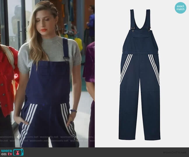 Adidas Chino Overalls worn by Nomi Segal (Emily Arlook) on Grown-ish