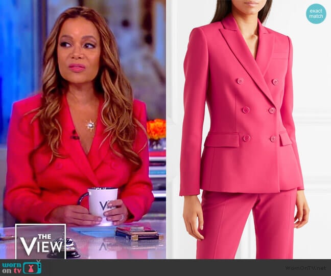 Altuzarra Indiana Blazer worn by Sunny Hostin on The View