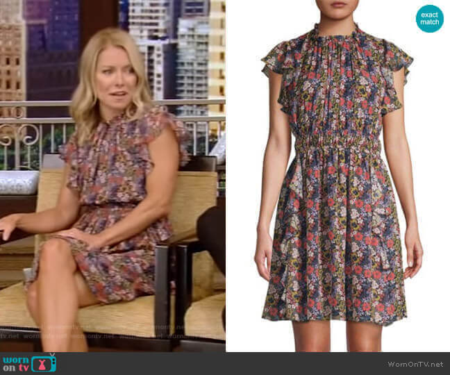 Shoshanna Amora Dress worn by Kelly Ripa on Live with Kelly and Mark