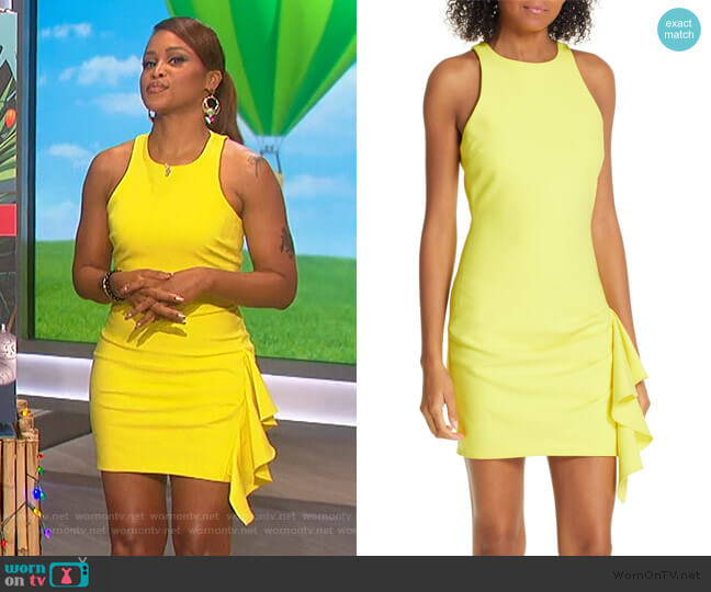 Cinq a Sept Makayla Dress worn by Eve on The Talk