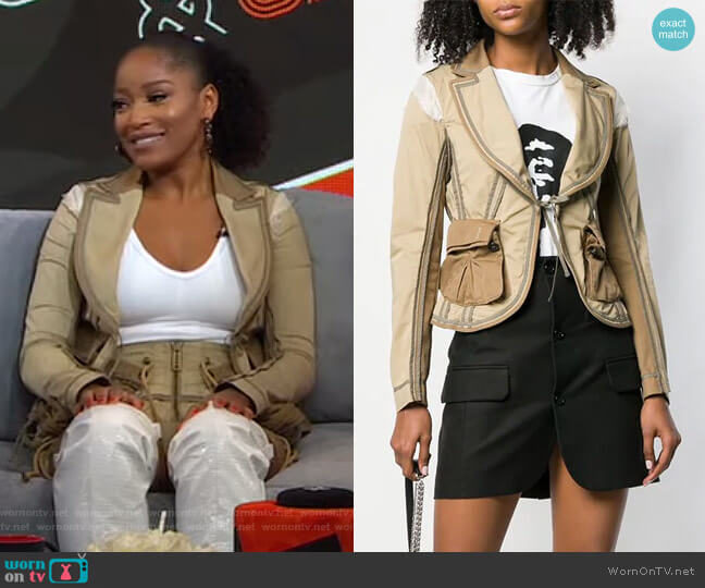 DSQUARED2 Operation Seroja Jacket worn by Keke Palmer on Good Morning America