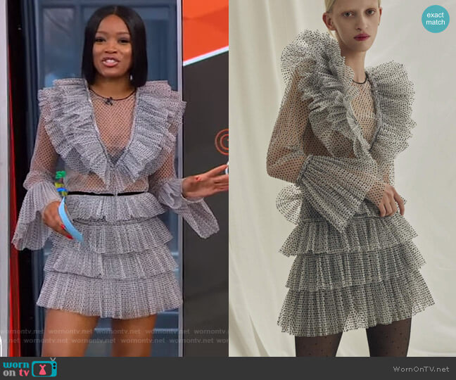 Kalmanovich AW18 Collection worn by Keke Palmer on Good Morning America