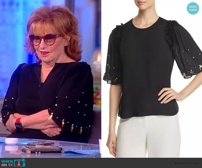 Kobi Halperin Krissy Blouse worn by Joy Behar on The View
