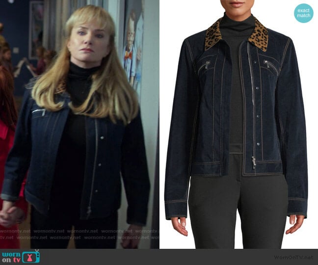 Lafayette 148 New York Kesha Jacket worn by Dorothy Walker (Rebecca De Mornay) on Jessica Jones