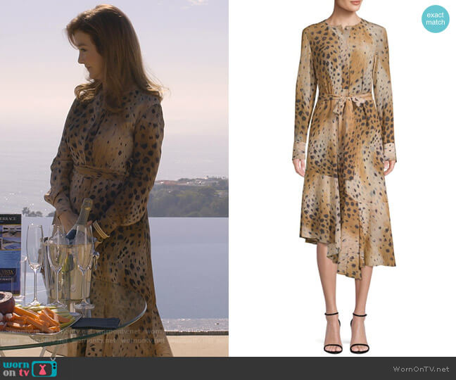 Lafayette 148 New York Delancey Dress worn by Lorna Harding (Valerie Mahaffey) on Dead to Me