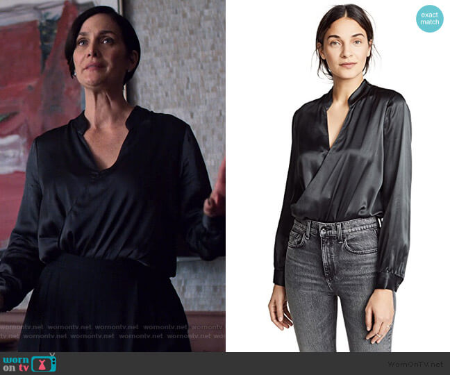 L'Agence Marcella Bodysuit worn by Jeryn Hogarth (Carrie-Anne Moss) on Jessica Jones