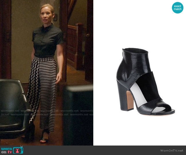Maison Margiela Cutout Sandal worn by Joan Watson (Lucy Liu) on Elementary