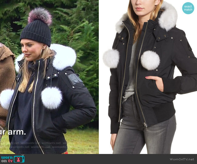 Moose Knuckles Debbie Jacket worn by Hannah Brown on The Bachelorette