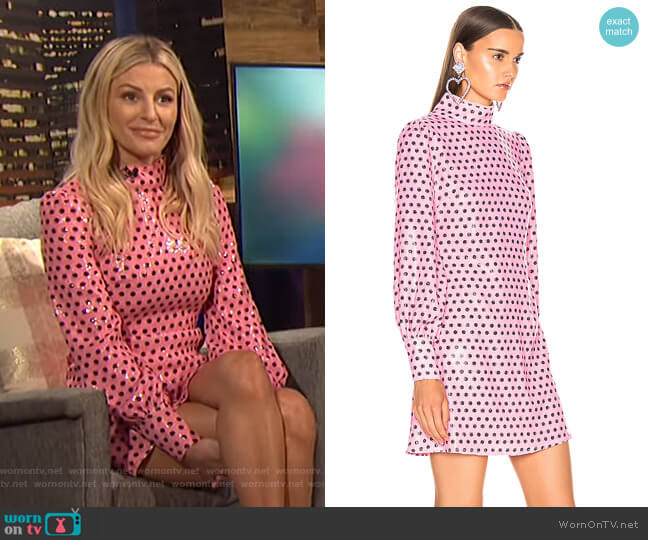 Olivia Rubin Melissa Dress worn by Morgan Stewart on E! News