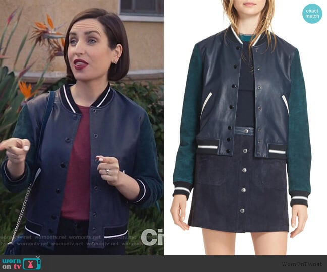 Rag and Bone Alix Jacket worn by Jennifer Short (Zoe Lister-Jones) on Life in Pieces