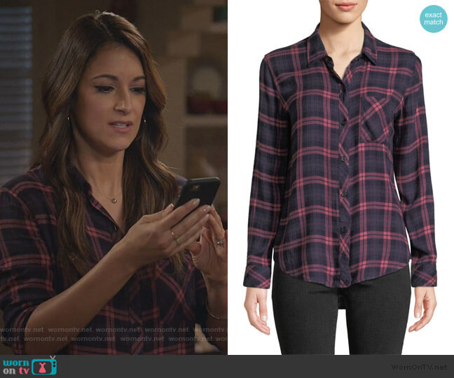 Rails Hunter Shirt worn by Colleen Brandon-Ortega (Angelique Cabral) on Life in Pieces