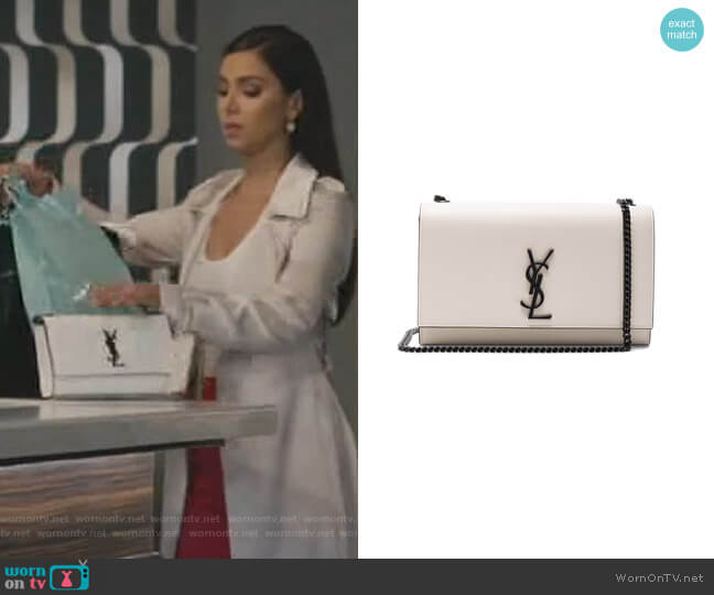 Saint Laurent Monogram Kate Medium Chain Bag worn by Gigi Mendoza (Roselyn Sánchez) on Grand Hotel
