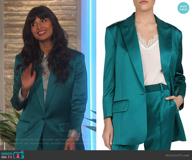 The Kooples Satin Blazer