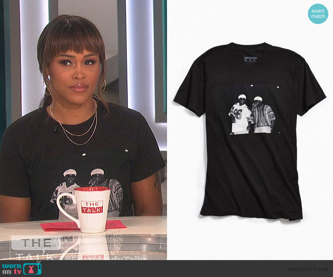 Urban Outfitters Biggie and Puffy Photo Tee worn by Eve on The Talk