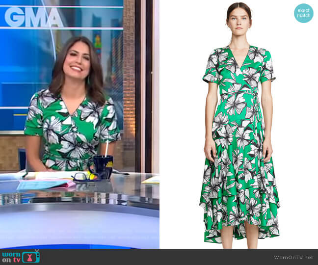 Alexis Deanna Dress worn by Cecilia Vega on Good Morning America